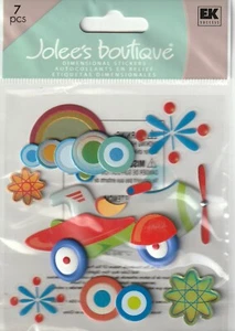 Pegatinas 3D Jolee's Boutique AERO AVIÓN JUGUETES Tema 81341 ¡ENVÍO RÁPIDO GRATUITO! - Imagen 1 de 1