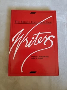 1991 The Short Handbook For Writers Composition Copy Editing journalism Academia - Picture 1 of 11
