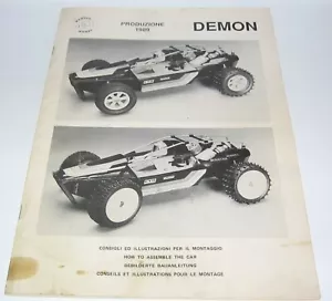 MANTUA MODEL DEMON CATALOGO ILLUSTRAZIONI E MONTAGGIO ORIGINALE - Foto 1 di 2