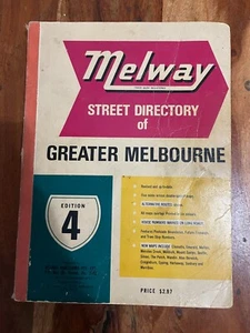 Melway's - Greater Melbourne Street Directory Edition 4 - Picture 1 of 2