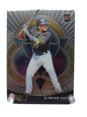 2021 Panini Select PHENOMENON #PH-12 Ke'BRYAN HAYES RC Rookie Pittsburgh Pirates - Image 1 of 4