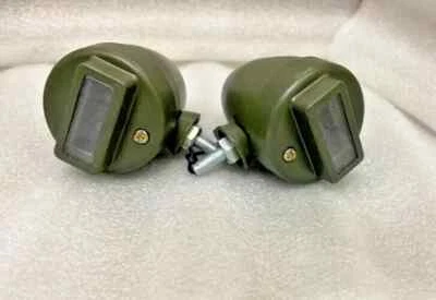 Luz marcadora ojo de gato Jeep Willys Ford Blackout (par) | apta para Foto 1 de 4