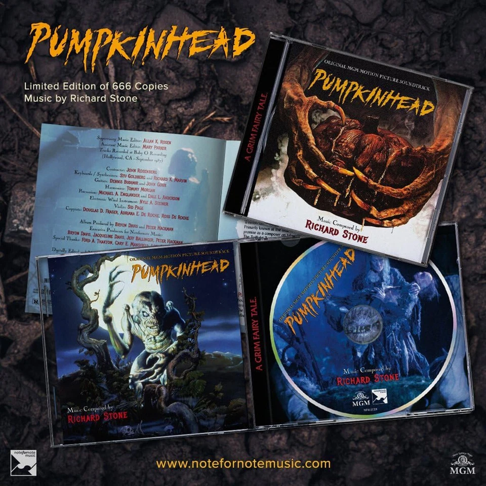 Pumpkinhead Original Soundtrack  Audio CD - 666 Made - Richard Stone - Image 1 of 1