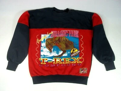 Rare Vintage Jurassic Park Shirt T Rex Compound Dinosaur Tyrannosaurus Rex Dino - Image 1 of 4