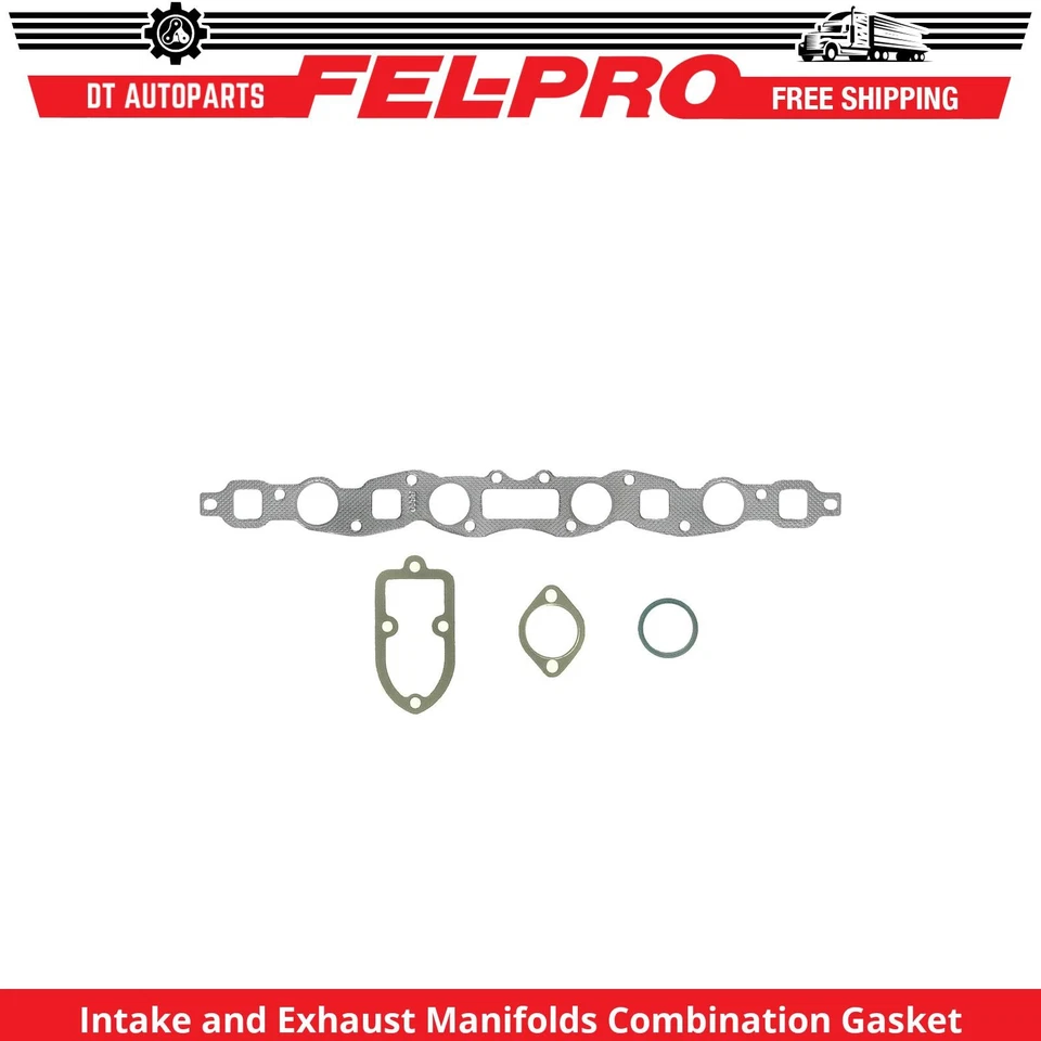 Junta combinada de colectores de admisión y escape FelPro para 57-60 Ford Custom 300 Foto 1 de 1