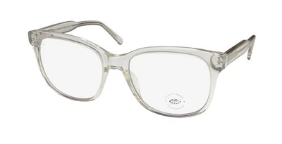 NEW PRIVE REVAUX THE BOGART BLUE LIGHT TECHNOLOGY EYEWEAR 55-18-140 CRYSTAL - Image 1 of 4