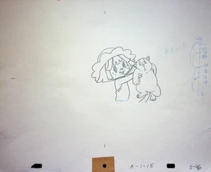 Strawberry Shortcake & the Baby Without a Name ORIGINAL Production Pencil  - Picture 1 of 2