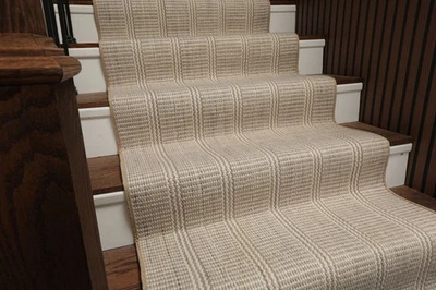 Multi Size Handmade Wool Stair/Hallway Runner 31 inch Wide Upto 40 feet Length - Image 1 of 4