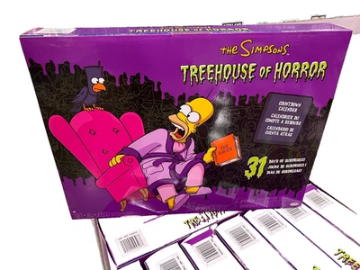 COSTCO Simpson's Treehouse of Horror Halloween Advent Calendar 2025 Jakks Pacific NIB!
