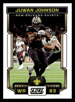 Juwan Johnson 2023 Score #56 New Orleans Saints Buy10get5FREE - Image 1 of 2