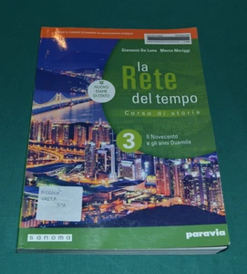 De Luna/Meriggi LA RETE DEL TEMPO 3 Paravia - Picture 1 of 2