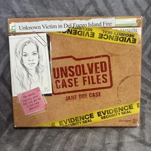 Unsolved Case Files Game - Jane Doe - Game Night Murder Mystery Puzzle P1 - Picture 1 of 5