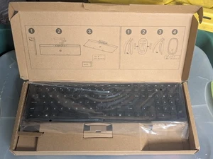 Klawiatura bezprzewodowa HP czarna HSA-P003K - Zdjęcie 1 z 3