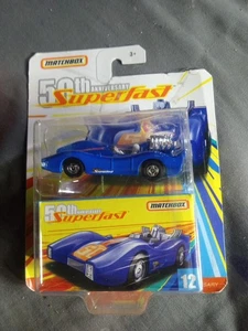 MATCHBOX SUPERFAST 50TH ANNIVERSARY BLUE SHARK 12 - Picture 1 of 3