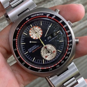 RAR Seiko UFO Automatic 6138-0011 Chronograph Vintage Herrenuhr JDM Original - Bild 1 von 8