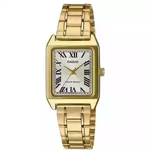 Casio Damen Armbanduhr goldfarbenes Metall LTP-V007G-9B - eleganter klassisch... - Bild 1 von 4