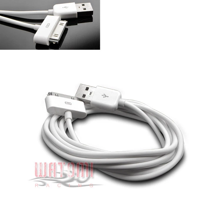 100X 6FT USB 30PIN WHITE CABLE DATA CHARGER FOR GALAXY TAB 7.0 PLUS 8.9 10.1 - Image 1 of 1