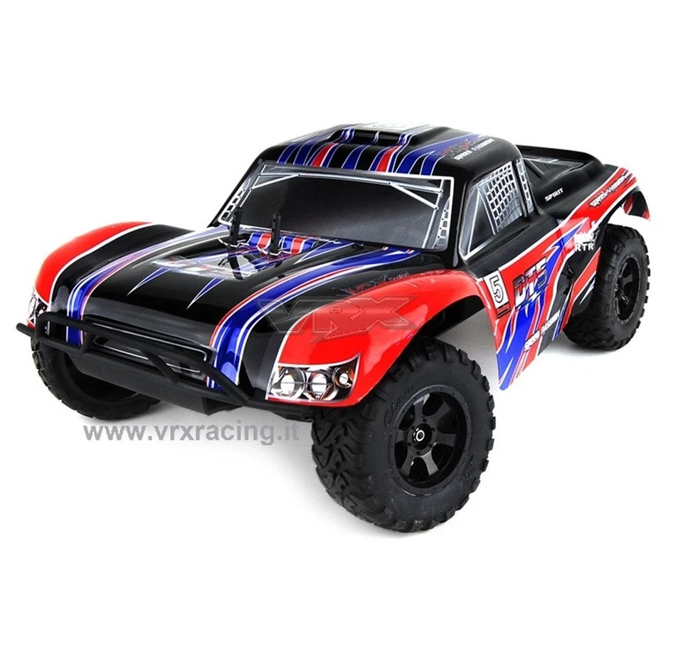 DT5 EBD COURSE TRUCK VRX ELETTRICO RC-550 TURBO SPEED RADIO 2.4gHz 1/10 RTR 4WD  - Immagine 1 di 1