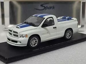 Dodge RAM SRT-10 Edizione Commemorativa 2005 Strisce Bianco/Blu 1:43 Spark S0866 - Foto 1 di 17