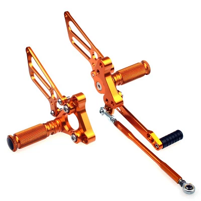 for Ducati Adjustable Rearsets Rear Sets Footpegs 749 999 2003 2004 2005 2006 - Image 1 of 4