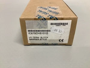 IC670CHS101D - GE FANUC I/O Term. block NEU - Bild 1 von 5
