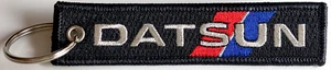 "Portachiavi Datsun Ricamato, Datsun, Automobile Giapponese, Portachiavi, 4,5" - Foto 1 di 4