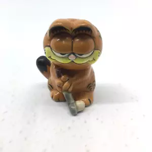 Vintage Enesco Garfield Die Katze Golffigur 2 1/2" groß - Bild 1 von 9