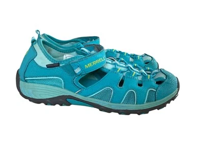 Туфли водяные Merrell молодежные для девочек Hydro H20 спортивные сандалии пляжные уличные синие 7 - Изображение 1 из 4