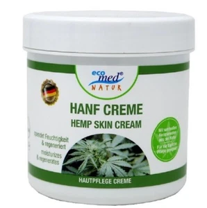 250ml Hanfcreme Hanföl Creme Hautpflege Hanf für trockene raue Haut ecomed - Bild 1 von 1