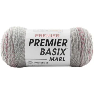 Premier Yarns Basix Marl Yarn - Rose Quartz Marl 140g* - Picture 1 of 1