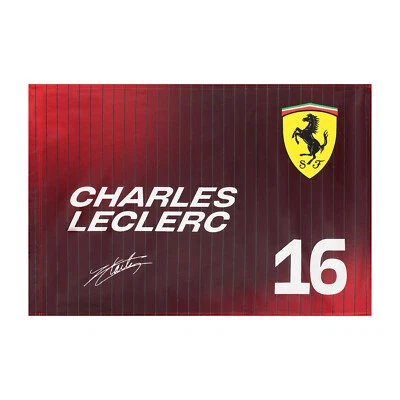 2025 Scuderia Ferrari F1 Leclerc Flag size one size - Image 1 of 2