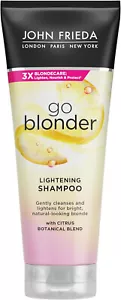 John Frieda Go Blonder Lightening Shampoo Blonde Hair 250 ml - Picture 1 of 7