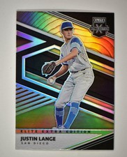 2020 Elite Extra Edition Silver Opti-Chrome Holo #34 Justin Lange