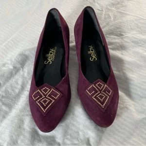 Selby Comfort Flex Flats - Women's Size 10 Eggplant/Fuchsia - Picture 1 of 21