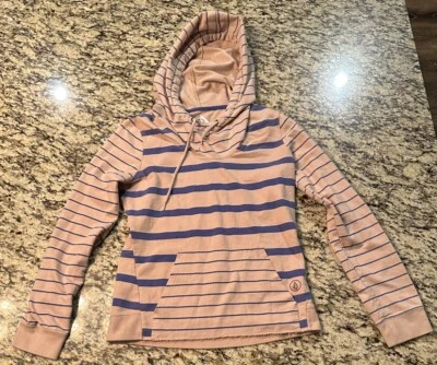 WOMENS VOLCOM HOODY XS hoodie pull over - Image 1 of 4