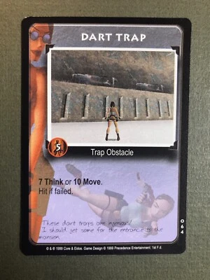1999 Tomb Raider Trading Card #064 Dart Trap NM Nice! - Image 1 of 4