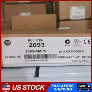 AB 2093-AMP5 Kinetix 2000 Axis Module Expedited Shipping Allen Bradley 2093AMP5 - Picture 1 of 4