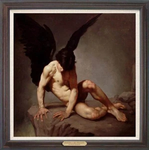 dipinto olio fatto a mano arte giovane uomo nudo su tela 30"X30" - Foto 1 di 2