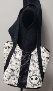 Jack Skellington Corset Tote bag Nightmare Before Christmas Disney Rare EUC - Picture 1 of 10