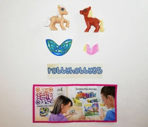 SERIE COMPLETA PONY (VU173 - VU174) + 2 BPZ KINDER SORPRESA ITALIA 2021/2022 - Picture 1 of 1