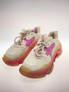 BALENCIAGA Low-cut sneakers 24.5cm white 544351 Triple SizeS - Picture 1 of 6