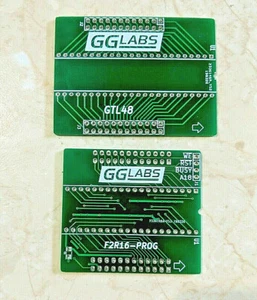 GGLABS F2R16-PROG/GTL48 PCB bundle - Read/Write GGLABS F2R16 ROM emulator Amiga - Picture 1 of 4