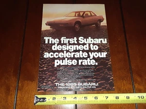 Subaru XT 1985 cupé anuncio original 1985 - Imagen 1 de 12