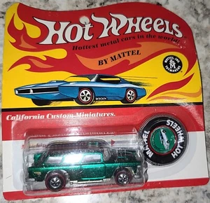 NEW Hot Wheels 1997 California Custom Miniatures 1970 Chevy Nomad Green - Picture 1 of 3