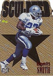1996 Classic NFL Experience Sculpted #S4 Emmitt Smith - NM-MT
