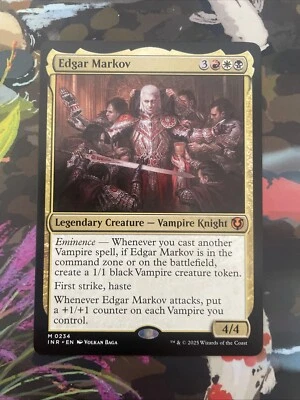 MTG Edgar Markov Innistrad Remastered Mythic #0234 M/NM+ STRAIGHT FROM PACK - Image 1 of 2