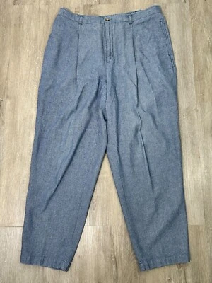 Russ Sports Womens Pants Sz 33" waist Pleated Straight Relax fit - Image 1 of 4