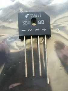 Rectificador puente de diodo KBU8B 8A 100V Z3189 - Imagen 1 de 2
