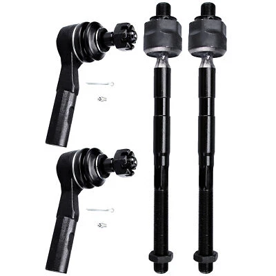 Front Inner Outer Tie Rod Links Kit For 2006-2007 GMC Canyon Chevrolet Colorado Foto 1 de 4
