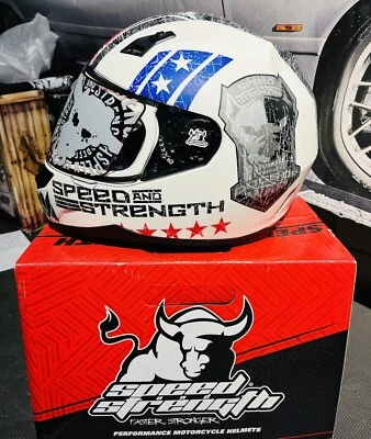 *NEW*SS700  Full Face Motorcycle Helmet Strength and Speed (M) - Изображение 1 из 4